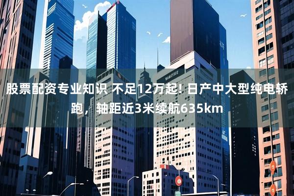 股票配资专业知识 不足12万起! 日产中大型纯电轿跑，轴距近3米续航635km